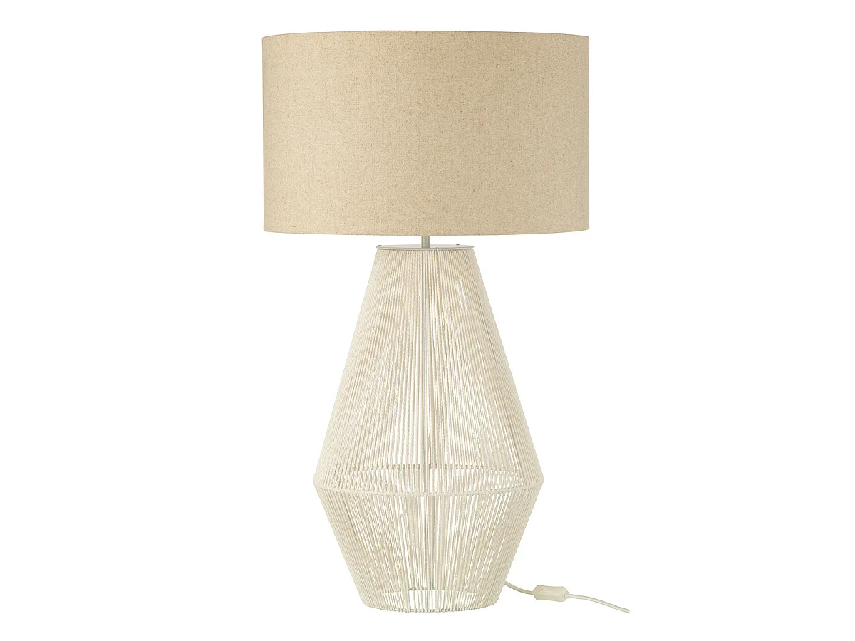 Lampe à Poser Design "Striing" 78cm Blanc