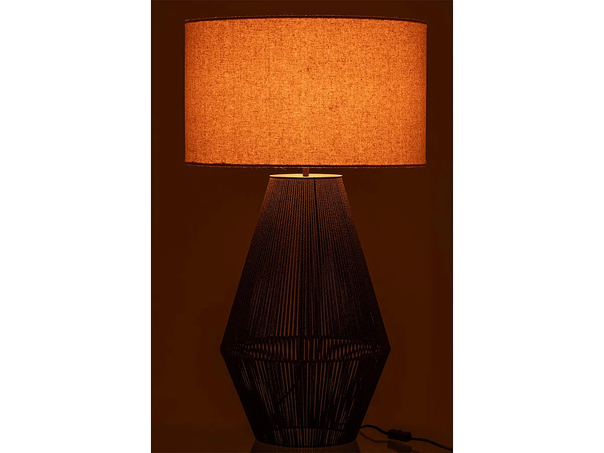 Lampe à Poser Design "Striing" 78cm Noir