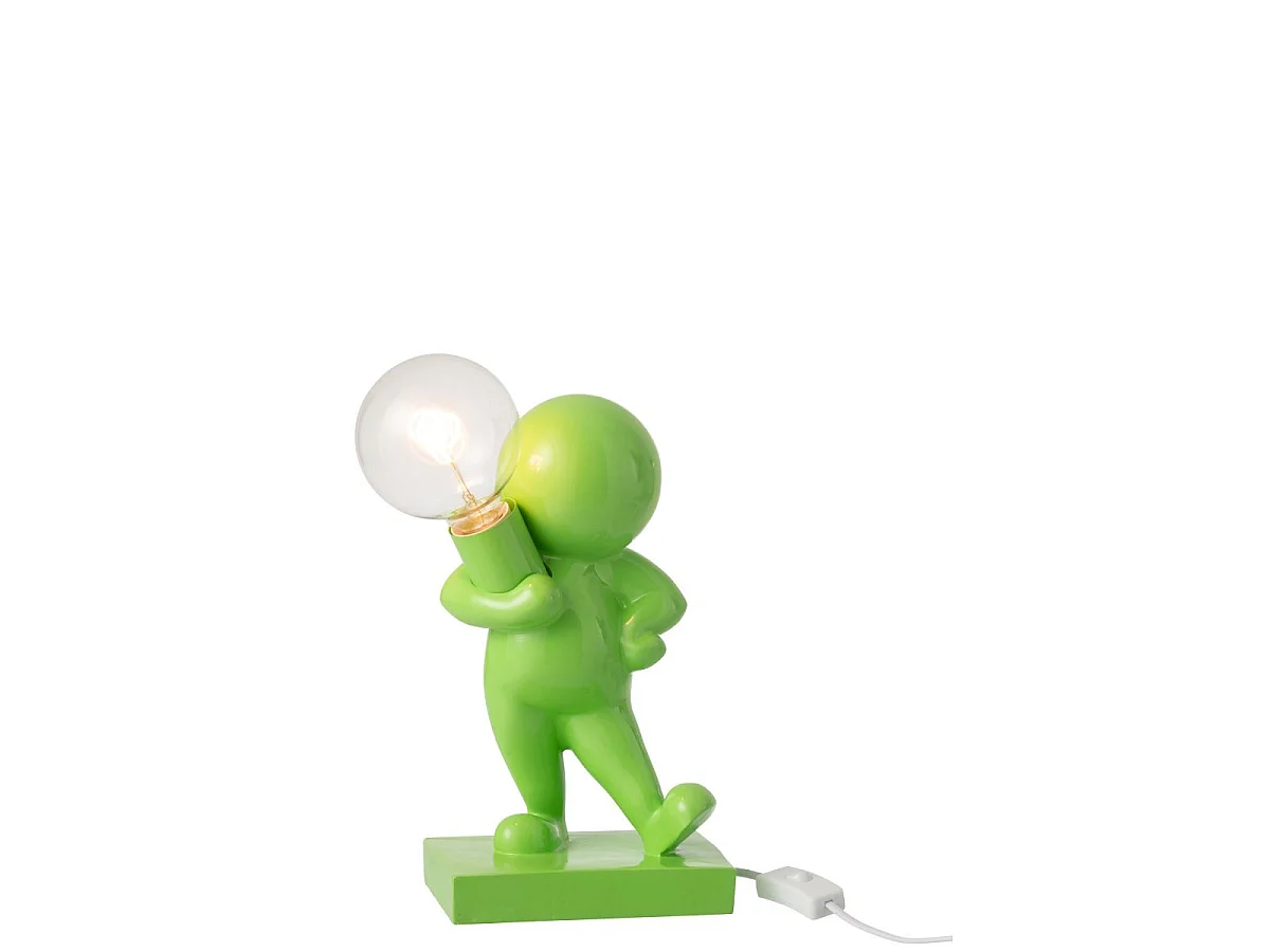 Lampe à Poser en Résine "Marcel" 30cm Vert