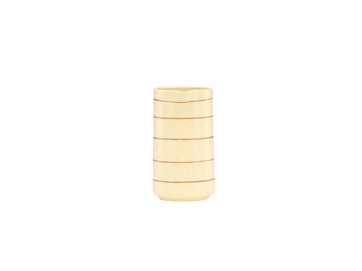 Pichet Moucheté en Porcelaine "Kutie" 22cm Beige