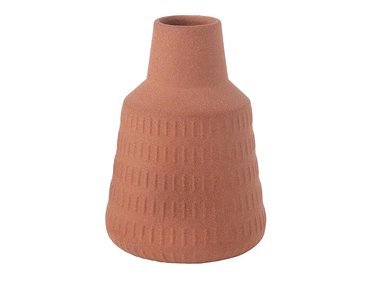 Vase Déco en Porcelaine "Ria" 23cm Terracotta