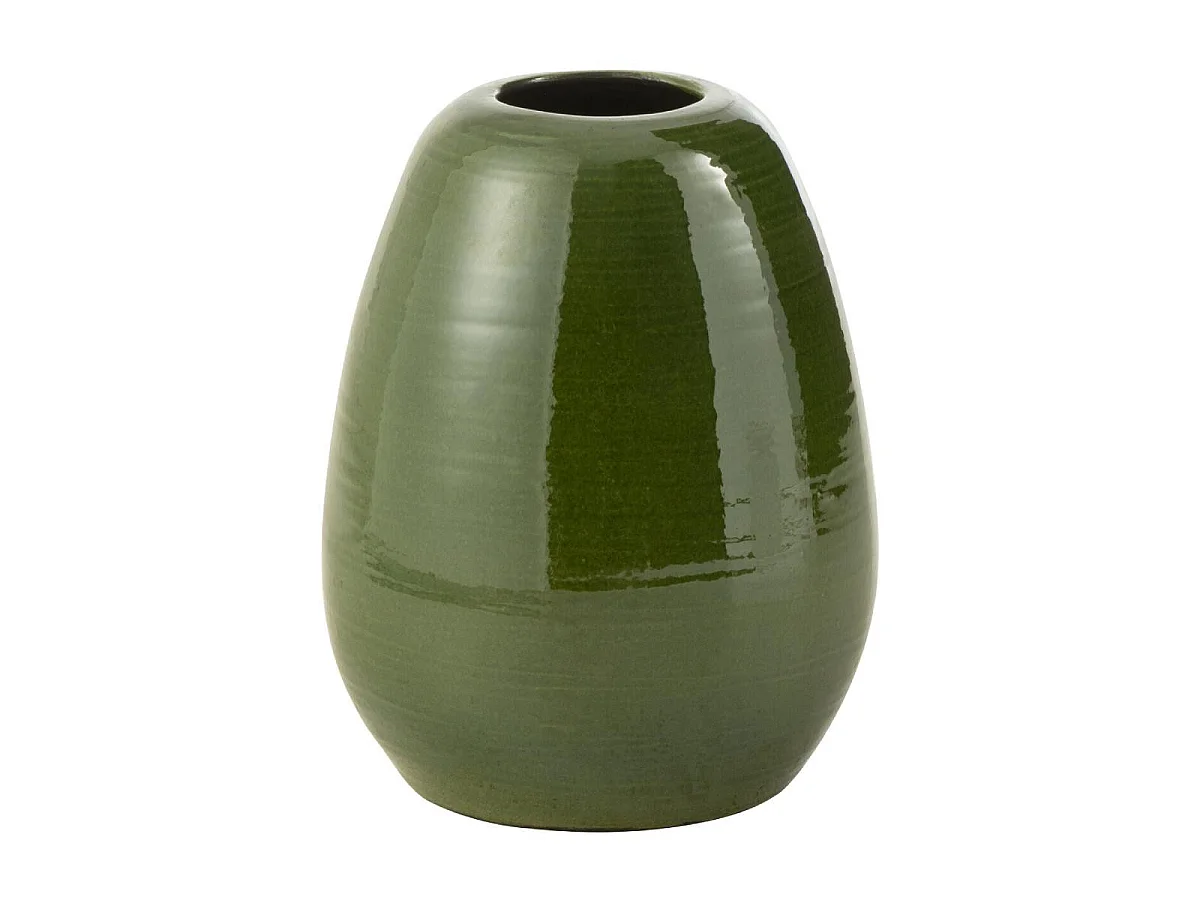 Vase Design en Porcelaine "Lola" 30cm Vert
