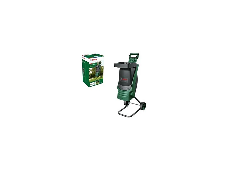 Bosch AXT RAPID 2200 Elektrischer Gartenhäcksler 2200W - Stahl Anthrazitgrau