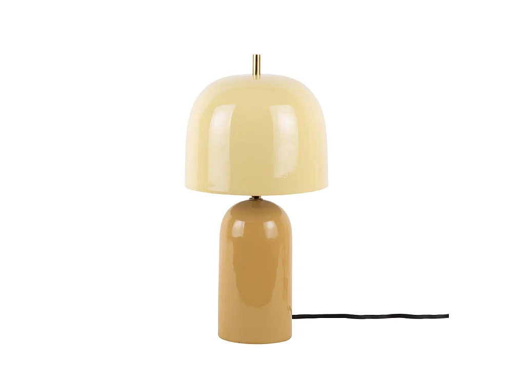 Rico - Lampe à poser en métal - Jaune