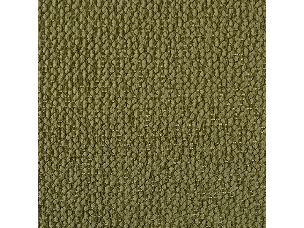 Chauffeuse tissu chenille 1 place kaki - Dario