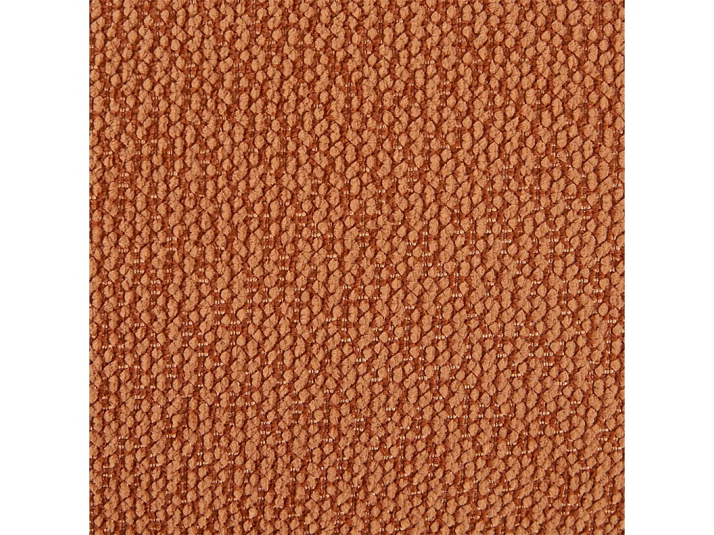 Chauffeuse tissu chenille 1 place terracotta - Dario