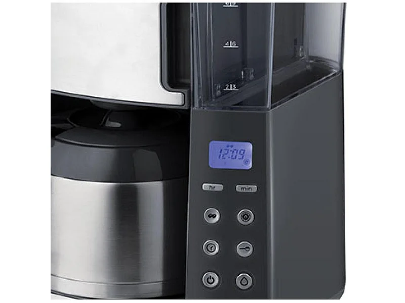 Máquina de Café Moído e de Preparo Russell Hobbs Prateado Cinzento 25620-56 - Cafeteira Digital de Qualidade Premium