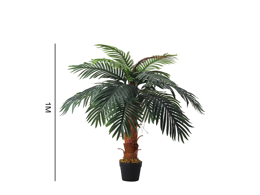 100cm Artificial Palm Tree with Pot