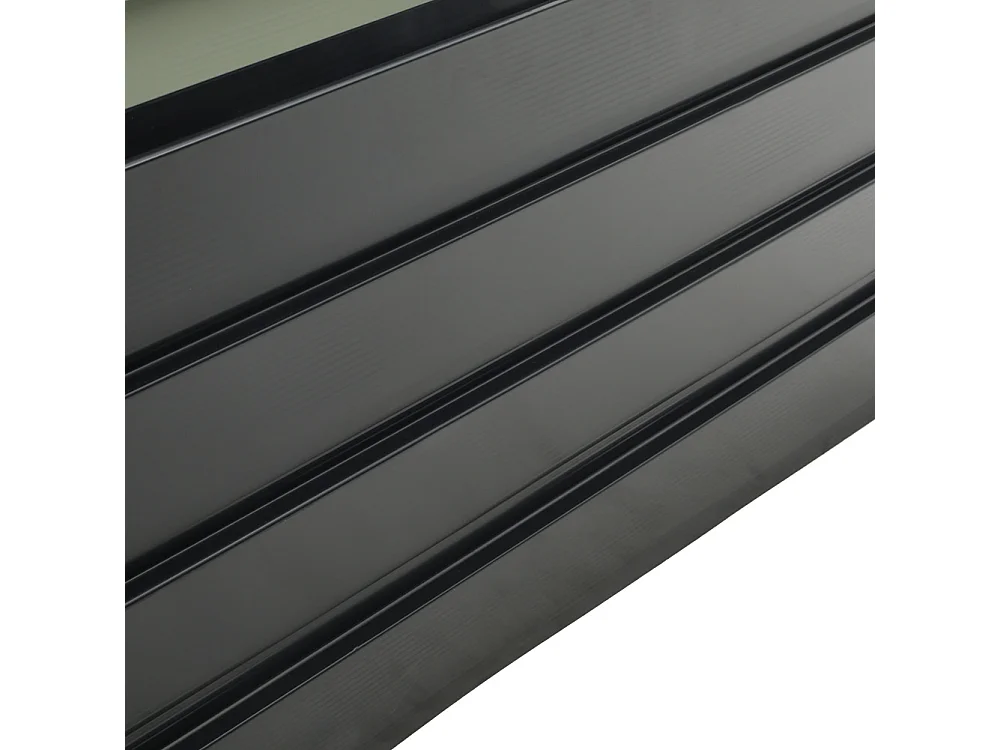 Anthracite Black Zinc Steel L Shaped Raised Garden Bed