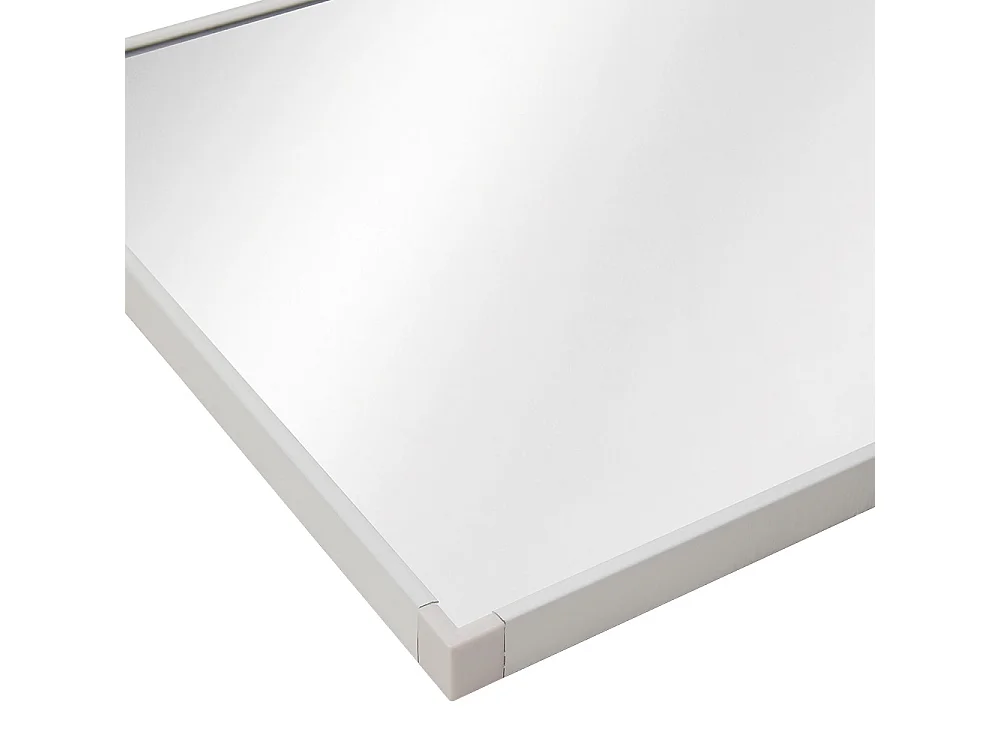 30 x 120cm Full Length Mirror Wall Mounted or Leaning Silvery White