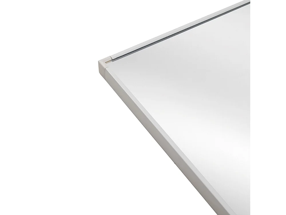 30 x 120cm Full Length Mirror Wall Mounted or Leaning Silvery White