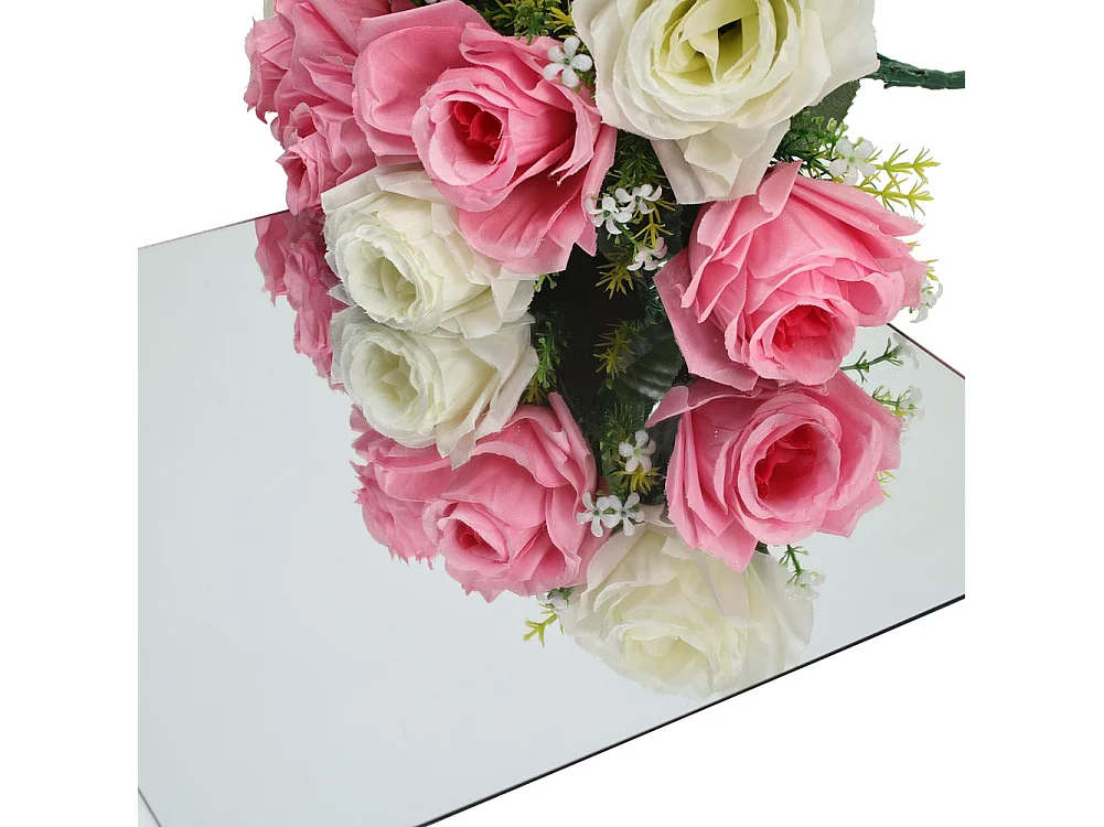4-Pack Acrylic Wall Mirror Tiles 30 x 30cm