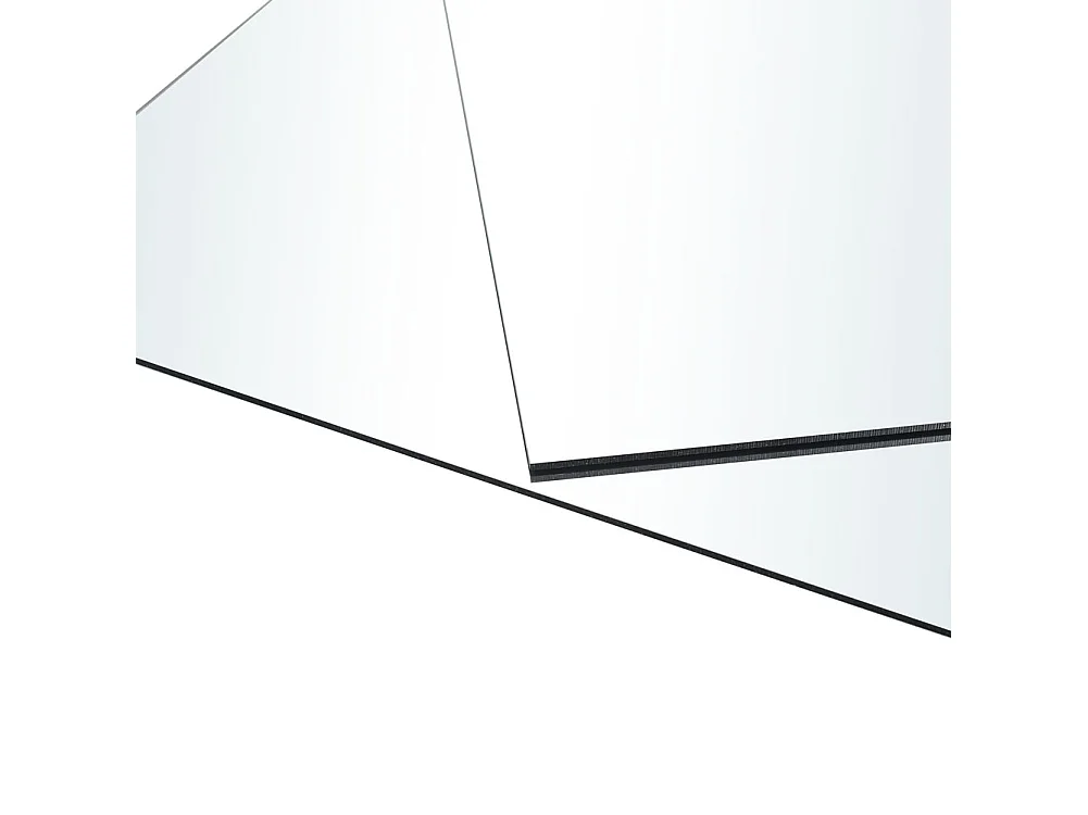 4-Pack Acrylic Wall Mirror Tiles 30 x 30cm