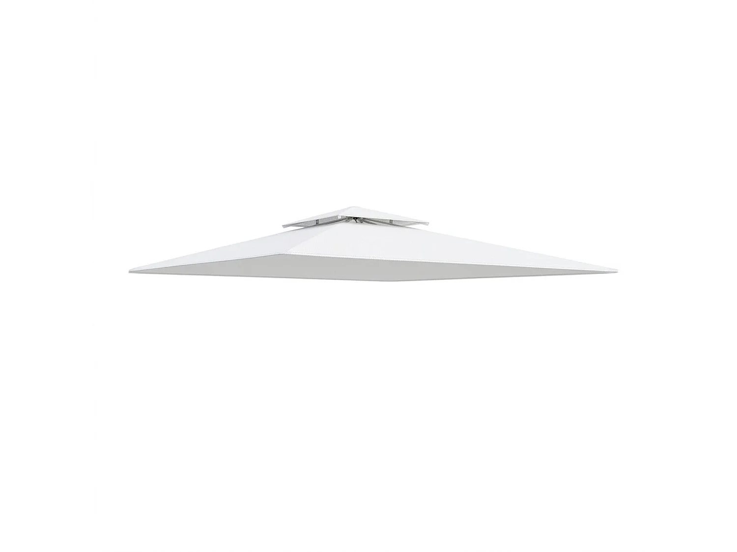 Telo Sostitutivo Universale Per Gazebo Con Air Vent Superiore In Tessuto Resistente E Fissaggio Con Tasche Per Giardino Patio E Terrazza 300 X 300 Cm Beige