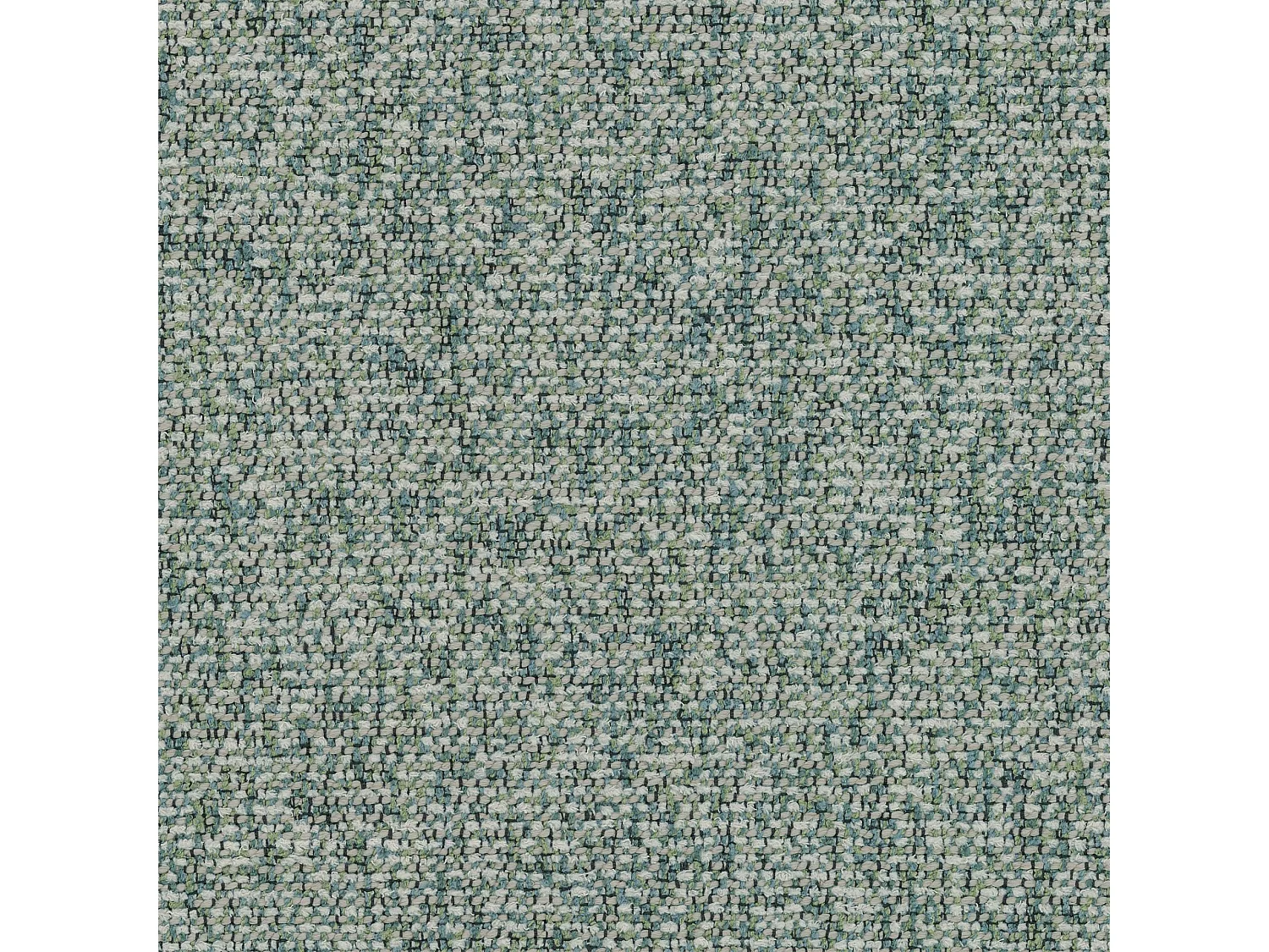 Canapé d'angle gauche en tissu bouclé vert amande 310 cm - GIN