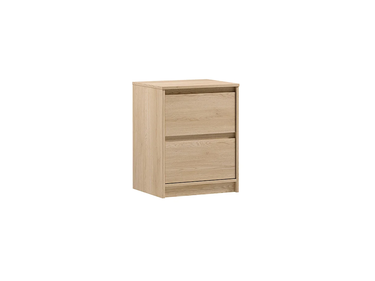 Nachttisch mit 2 Schubladen Beck Holz