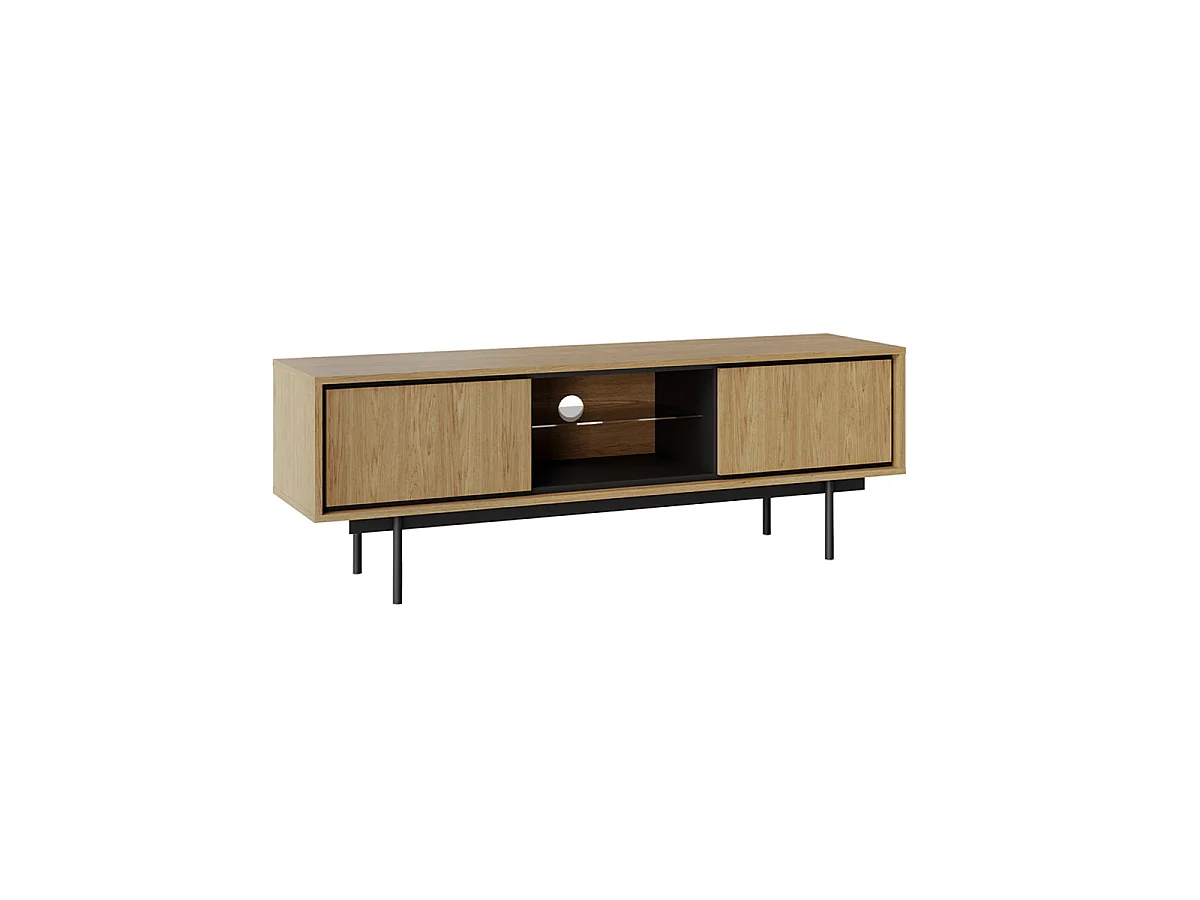 TV-bänk 2 dörrar 150 cm Vidia Trä