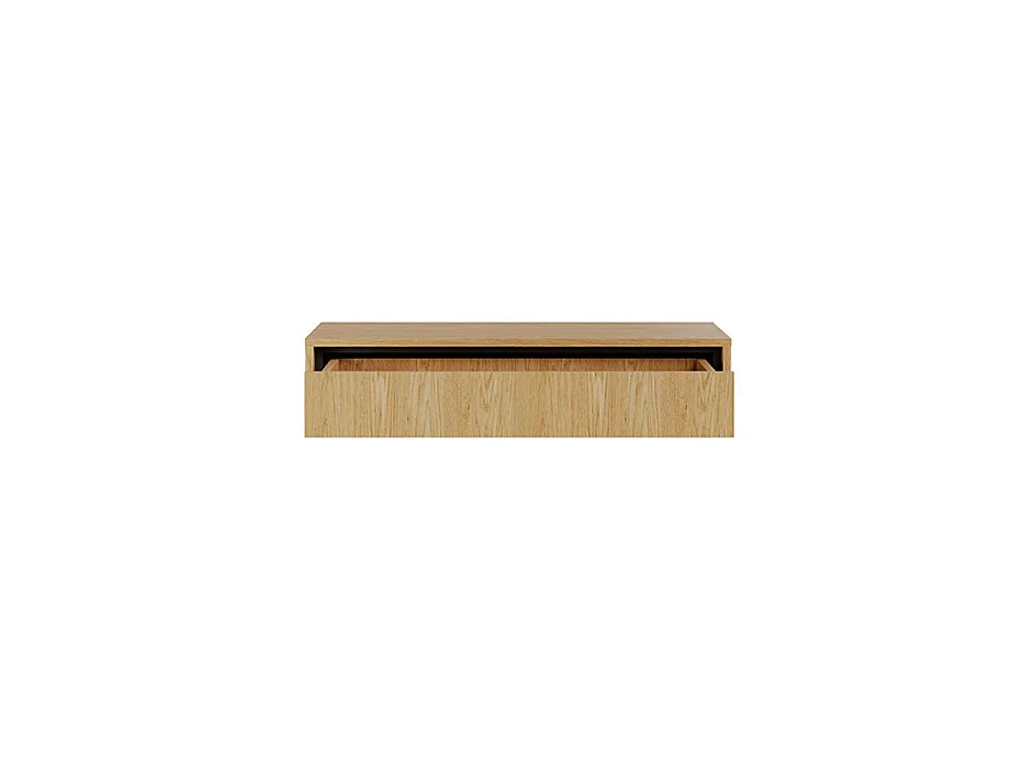 Console coiffeuse murale 1 tiroir Vidia Bois