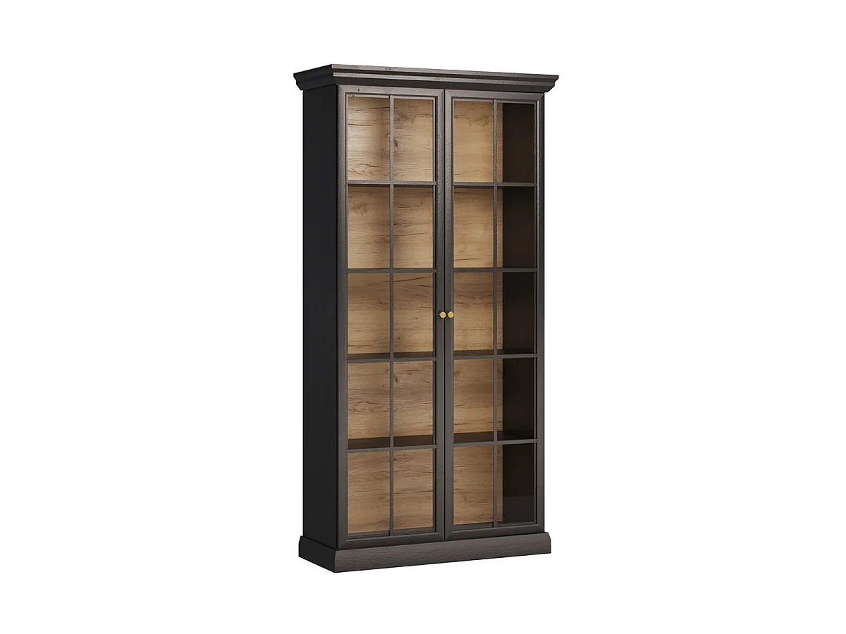 Credenza 2 ante Toja marrone antracite 200cm