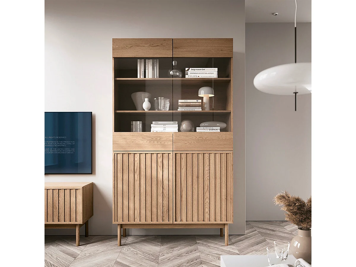 Vaisselier 2 portes Idor Bois
