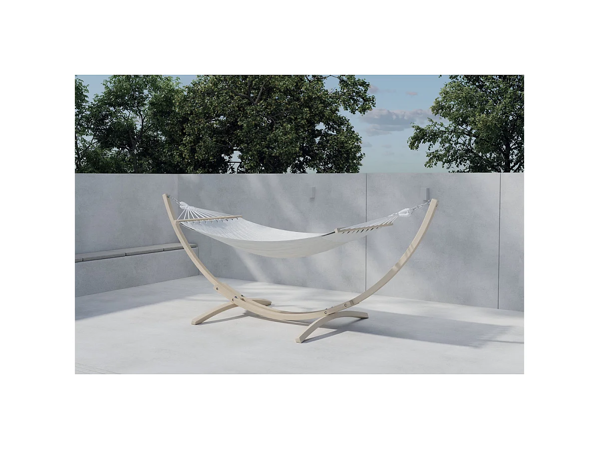 Hamac en Bois "Hedvig" 320cm Beige