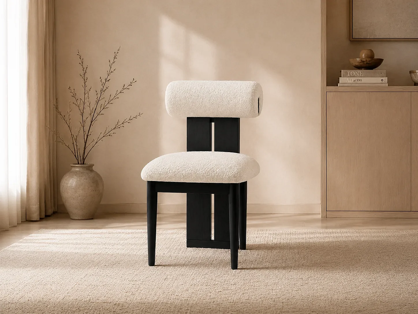 Silla TANGO madera negra
