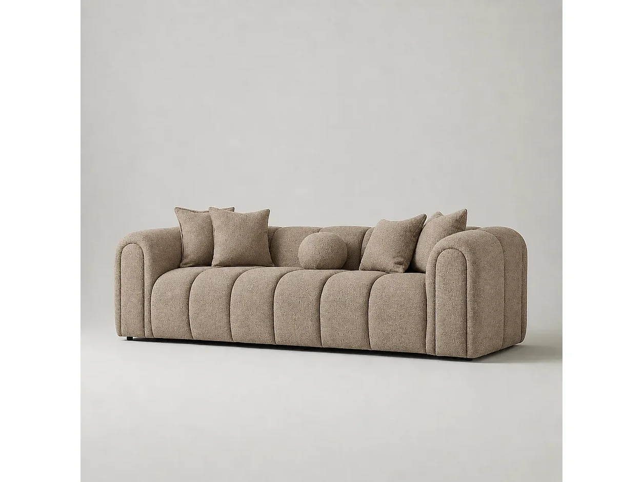 Divano LONDON lineare 235cm Colore Sable Nomade