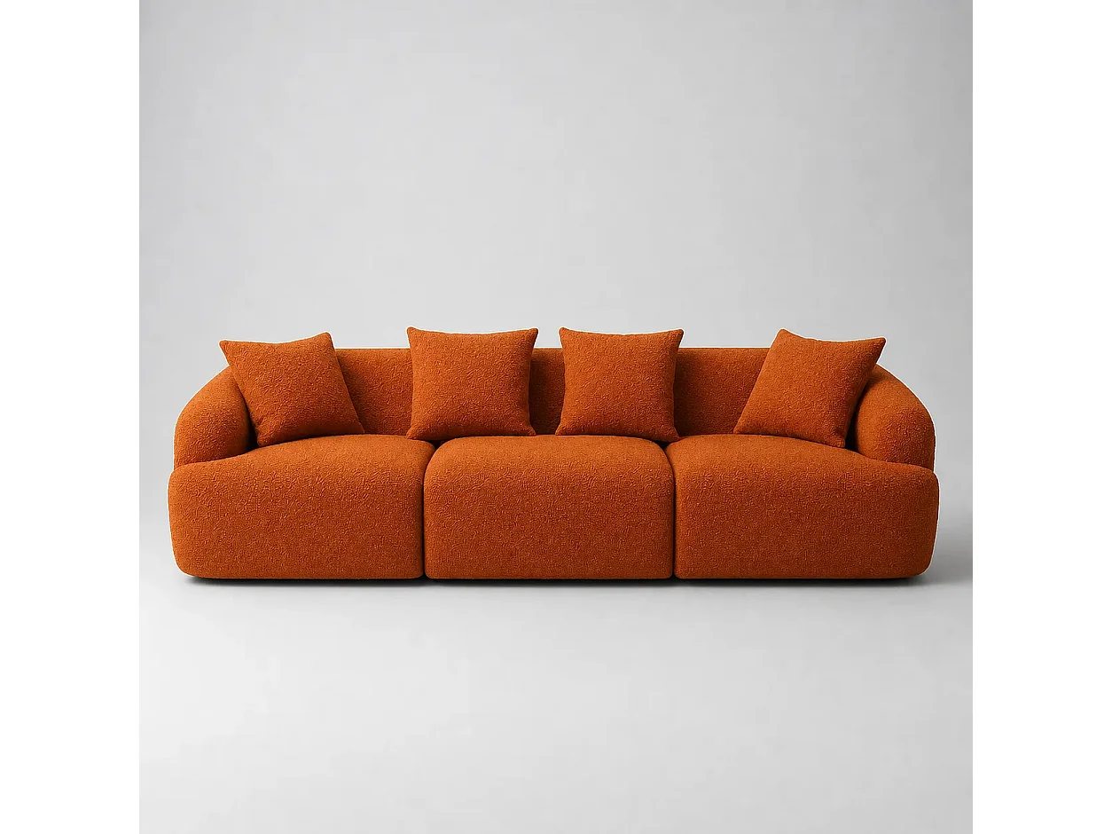 Divano New-York Colore Terracotta