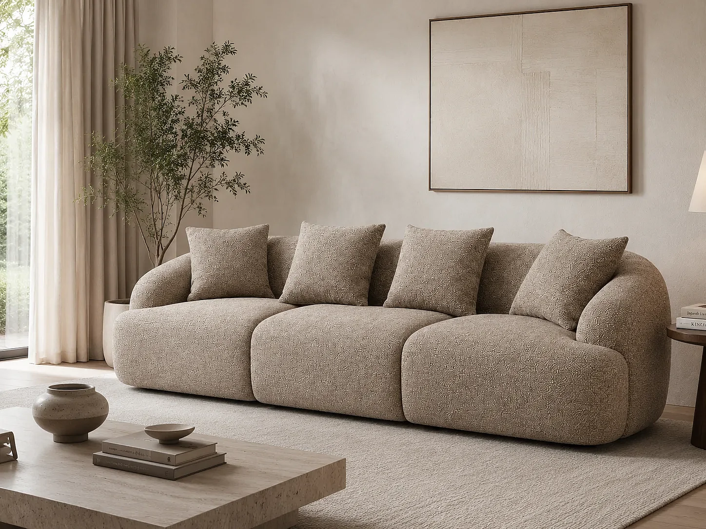 Divano New-York Colore Sable Nomade
