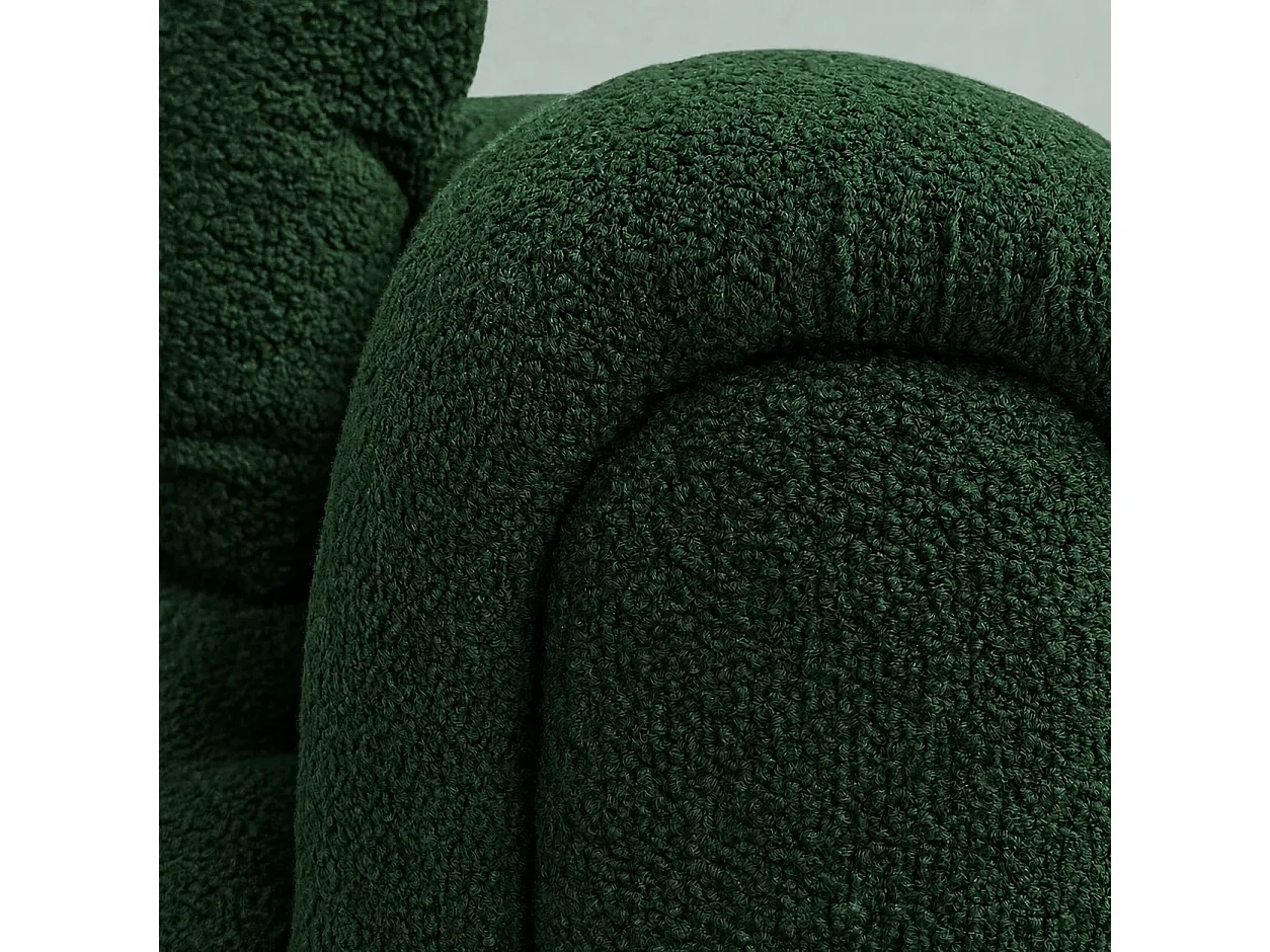 Divano LONDON lineare 235cm Vert Cèdre