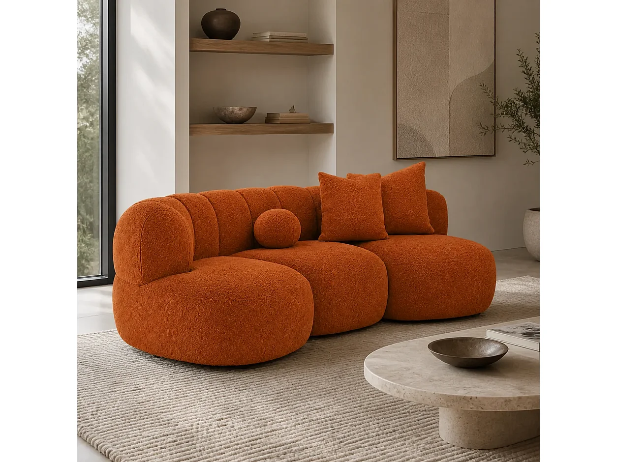 Divano DESIRE Colore Terracotta