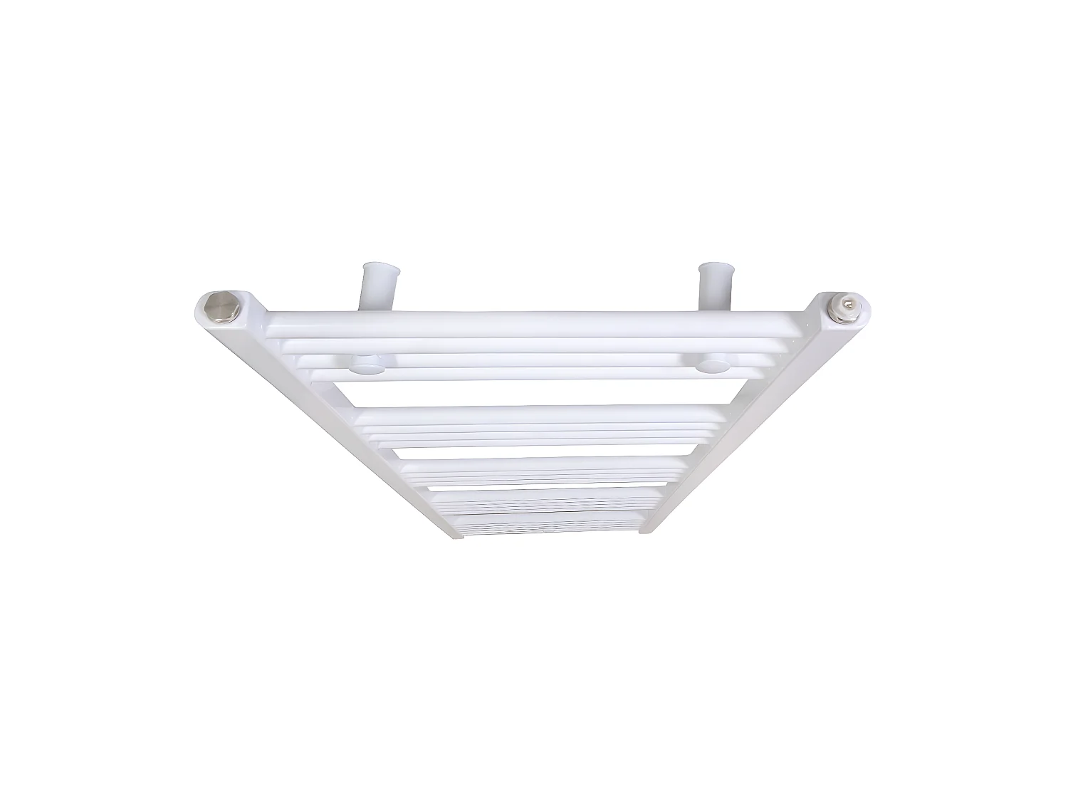 Radiateur sèche-serviettes eau chaude CODA 160 x 50 cm blanc