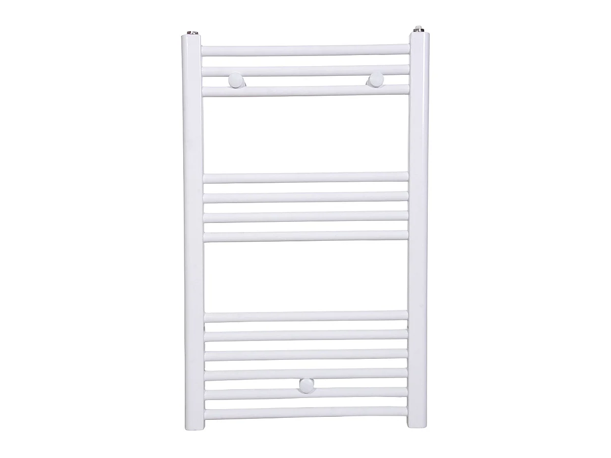 Radiateur sèche-serviettes eau chaude CODA 80 x 50 cm blanc