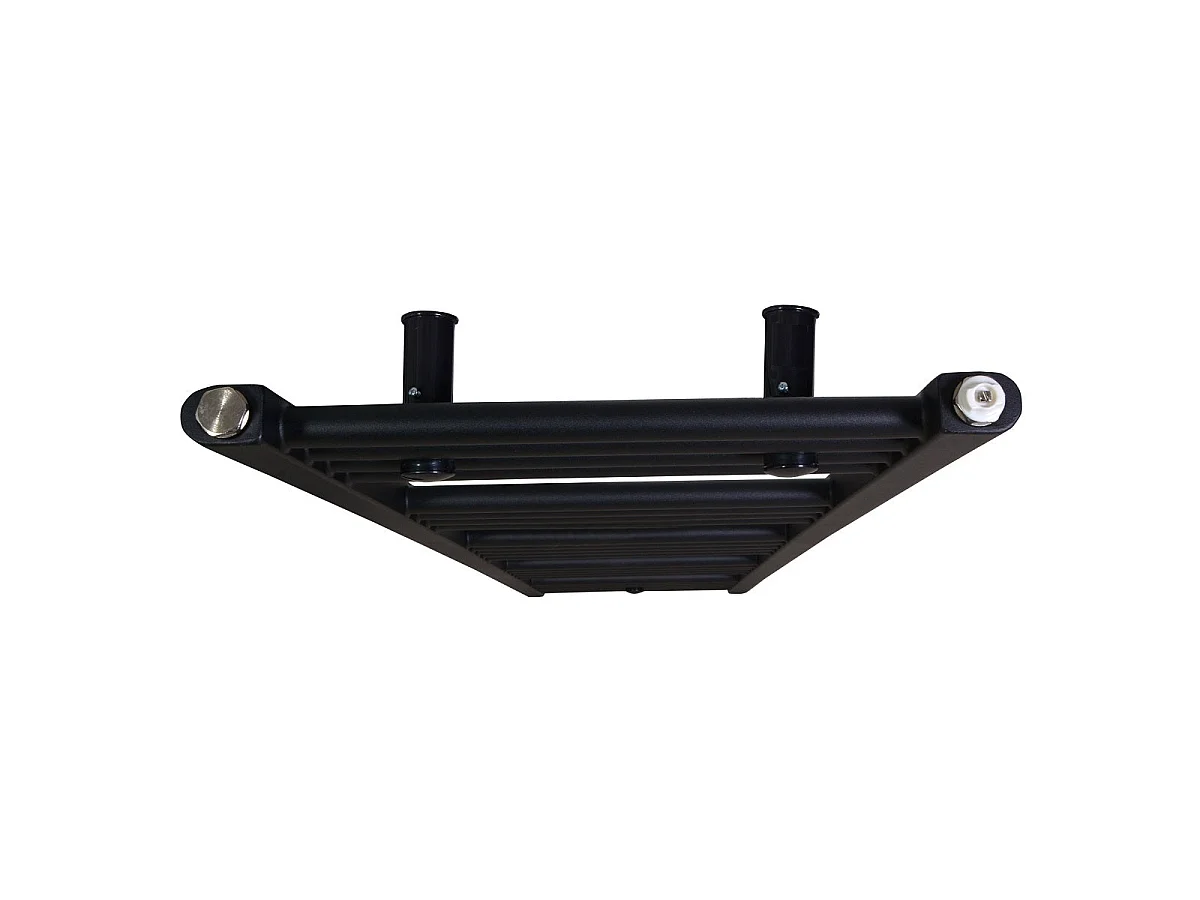 Radiateur sèche-serviettes eau chaude CODA 120 x 50 cm noir mat
