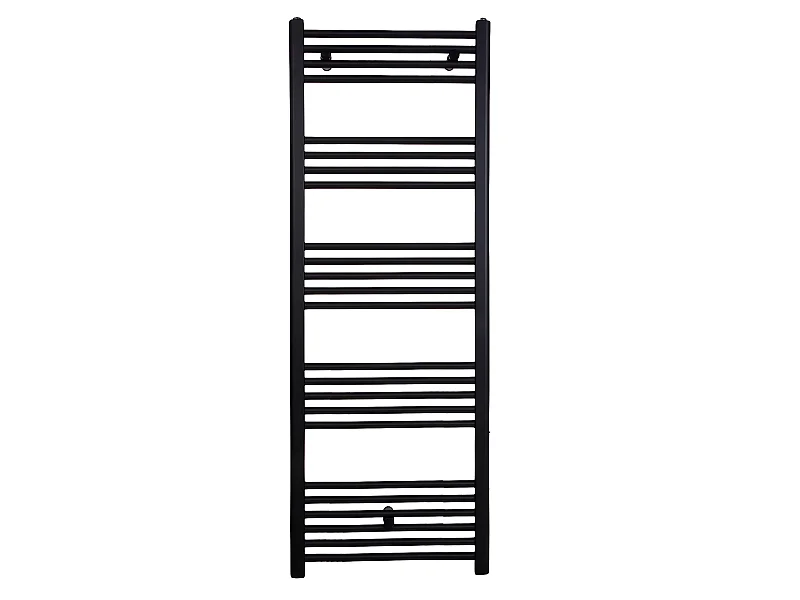 Radiateur sèche-serviettes eau chaude CODA 160 x 60 cm noir mat