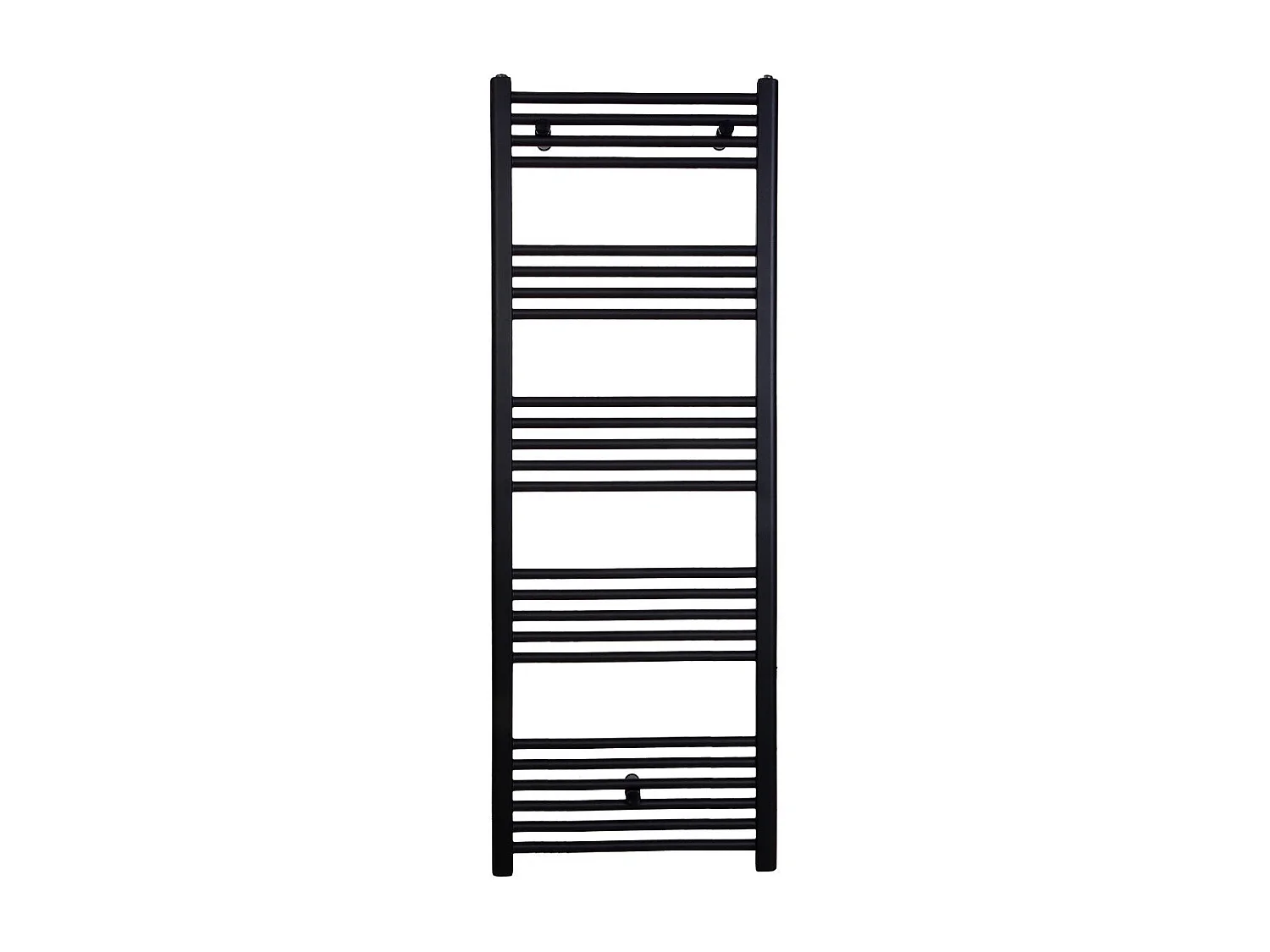 Radiateur sèche-serviettes eau chaude CODA 160 x 60 cm noir mat