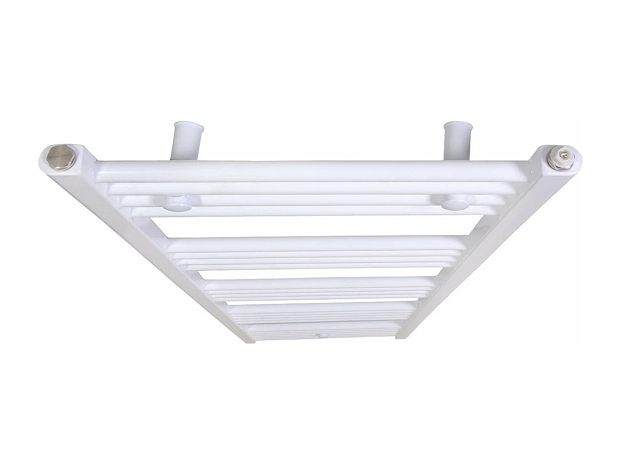 Radiateur sèche-serviettes eau chaude CODA 160 x 60 cm blanc