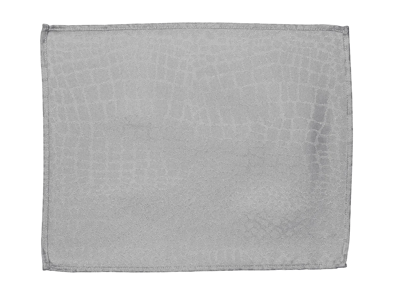 Lot de 2 sets de table 35x45 cm Jacquard 100% polyester LOUNGE perle