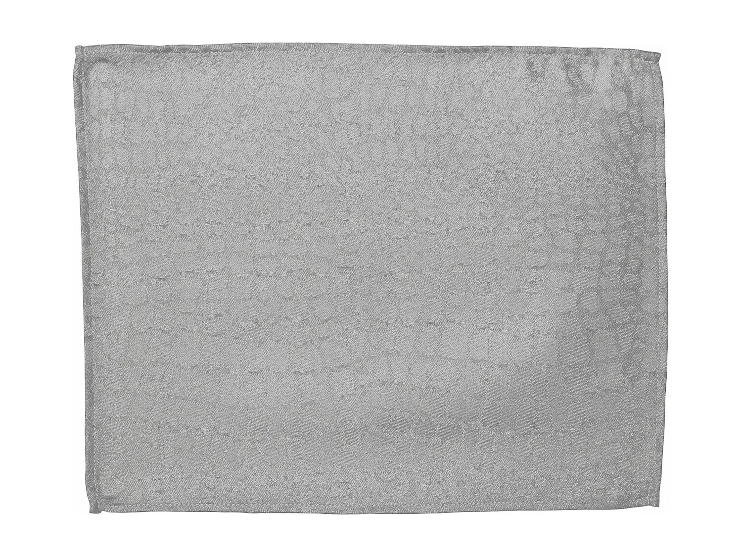 Lot de 2 sets de table 35x45 cm Jacquard 100% polyester LOUNGE perle