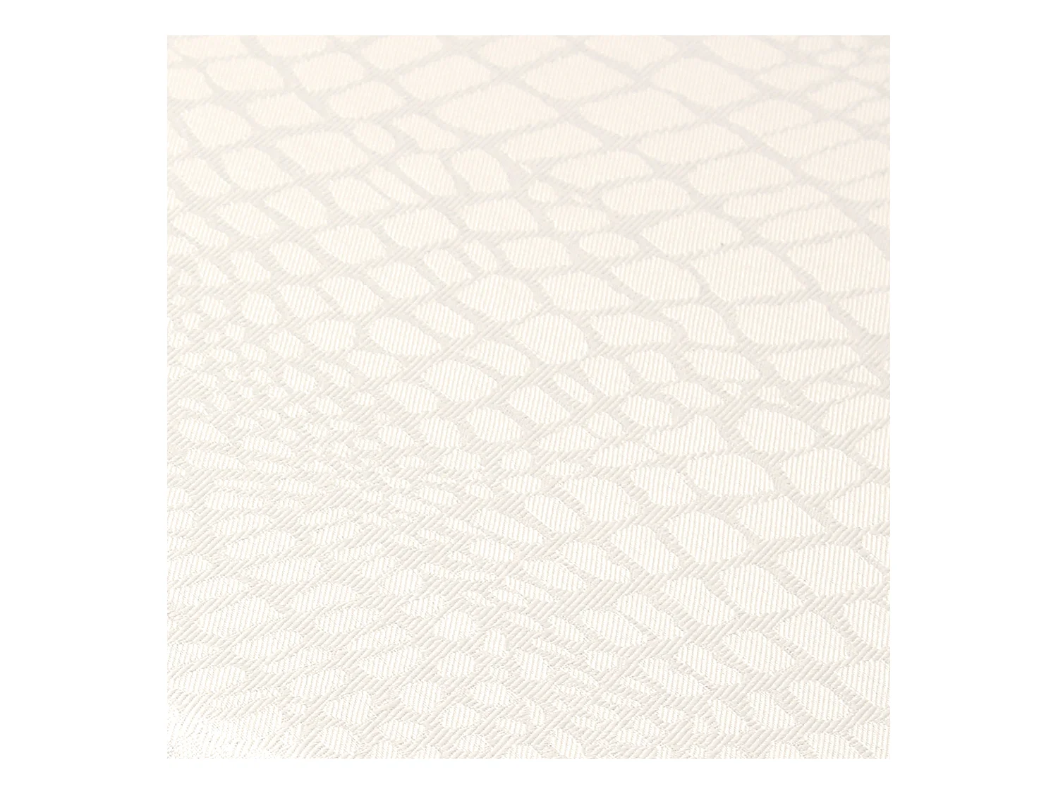 Lot de 2 sets de table 35x45 cm Jacquard 100% polyester LOUNGE ecru