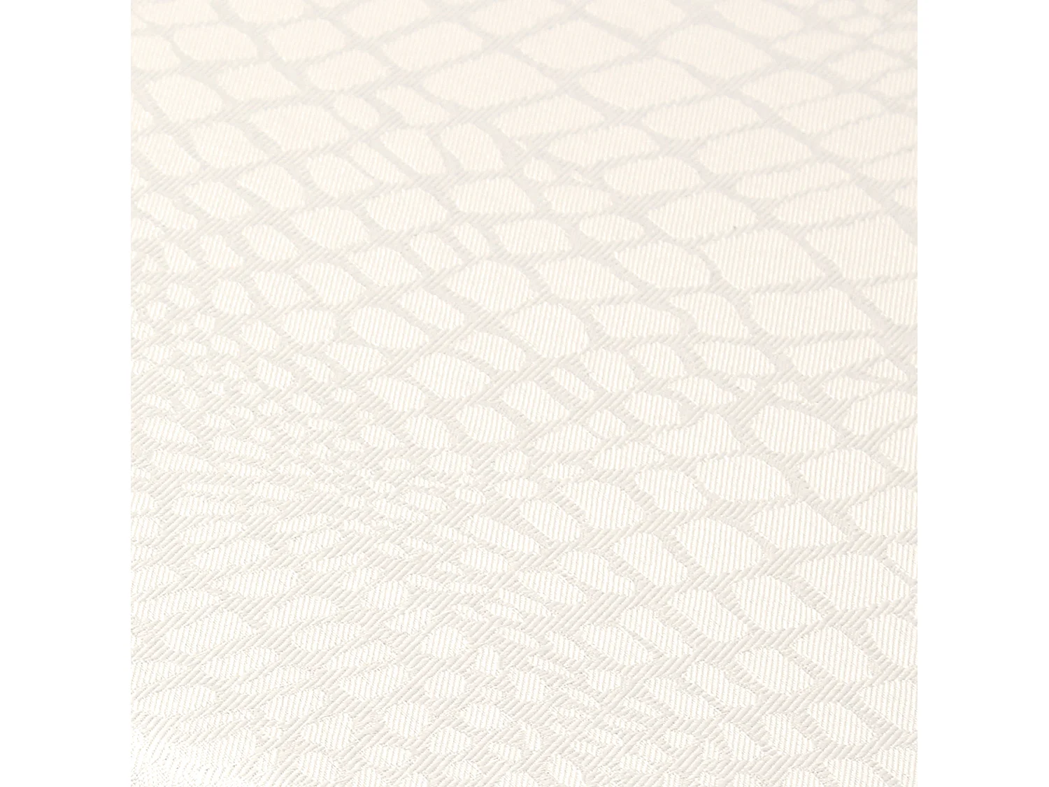 Lot de 2 sets de table 35x45 cm Jacquard 100% polyester LOUNGE ecru