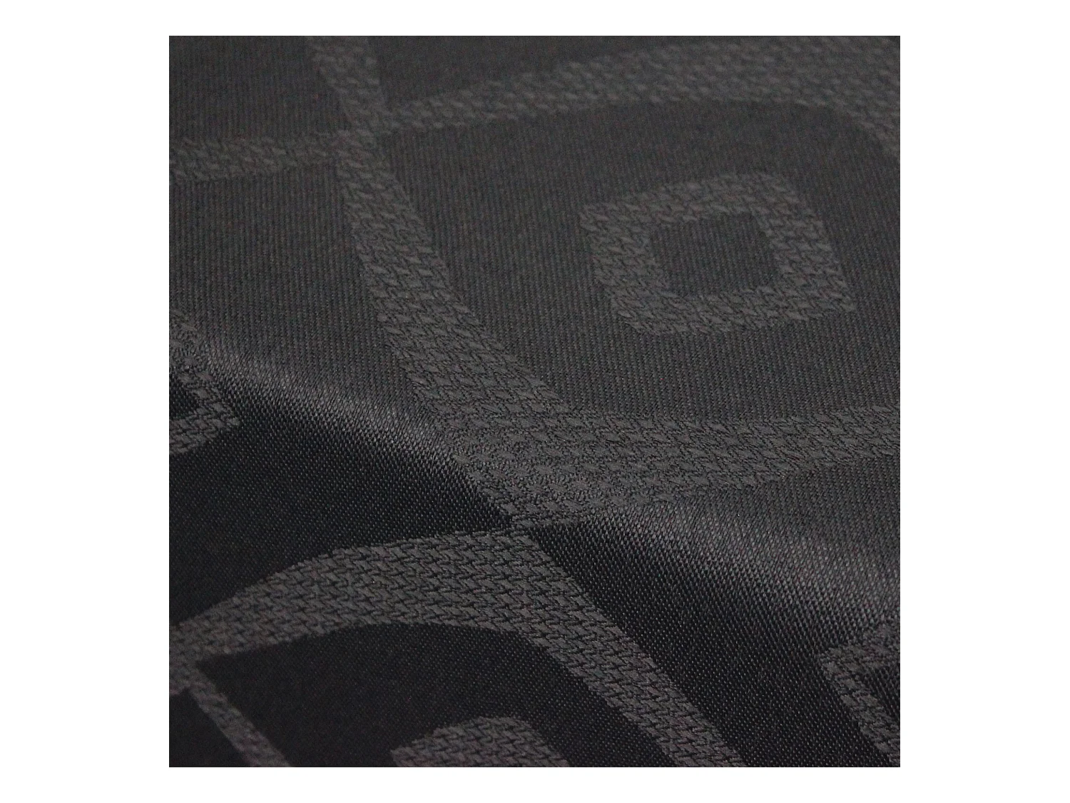 Chemin de table 45x150 cm Jacquard 100% polyester BRUNCH anthracite