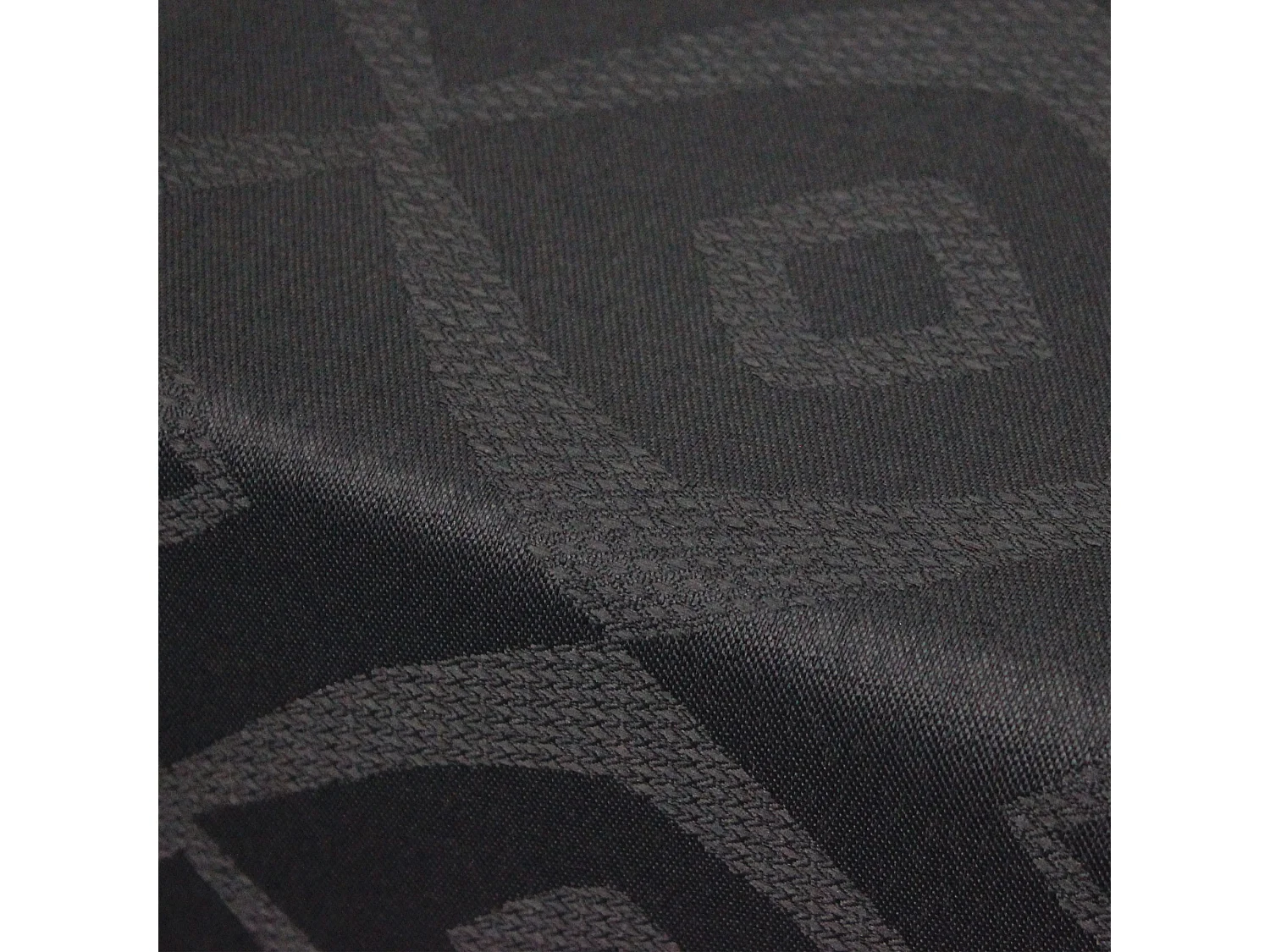 Chemin de table 45x150 cm Jacquard 100% polyester BRUNCH anthracite