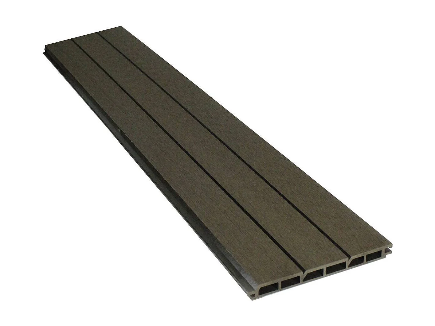 Composite Fence Kit 1.6m - Kit di fissaggio gratuito - Marrone