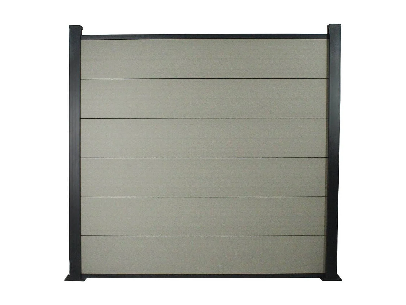 Profilé Aluminium Fello Imitation Bois – Clôture 150x20 Mm – Fabriqué En Pologne, Neuf