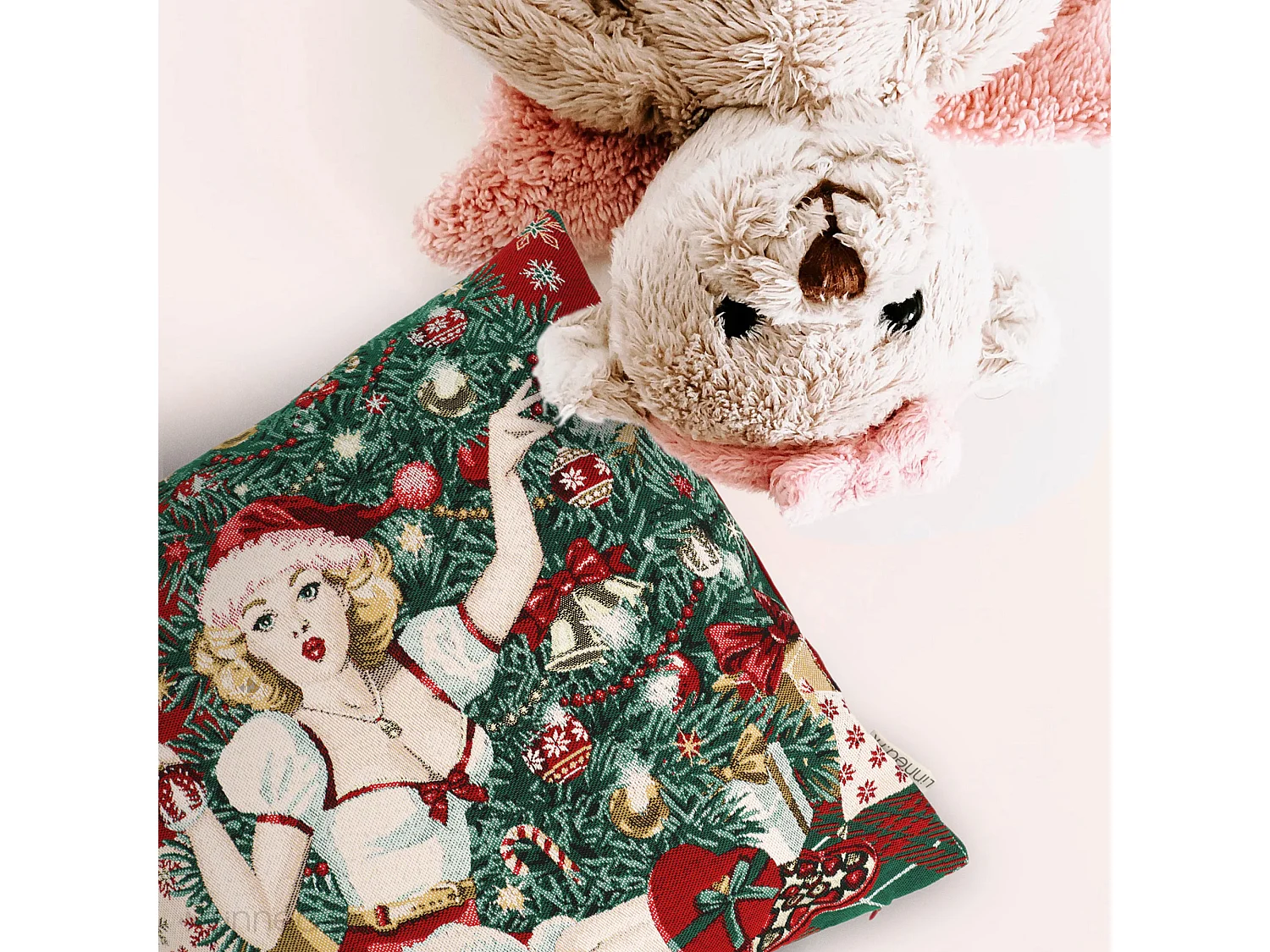 Housse de coussin 45x45 cm AVA Rouge