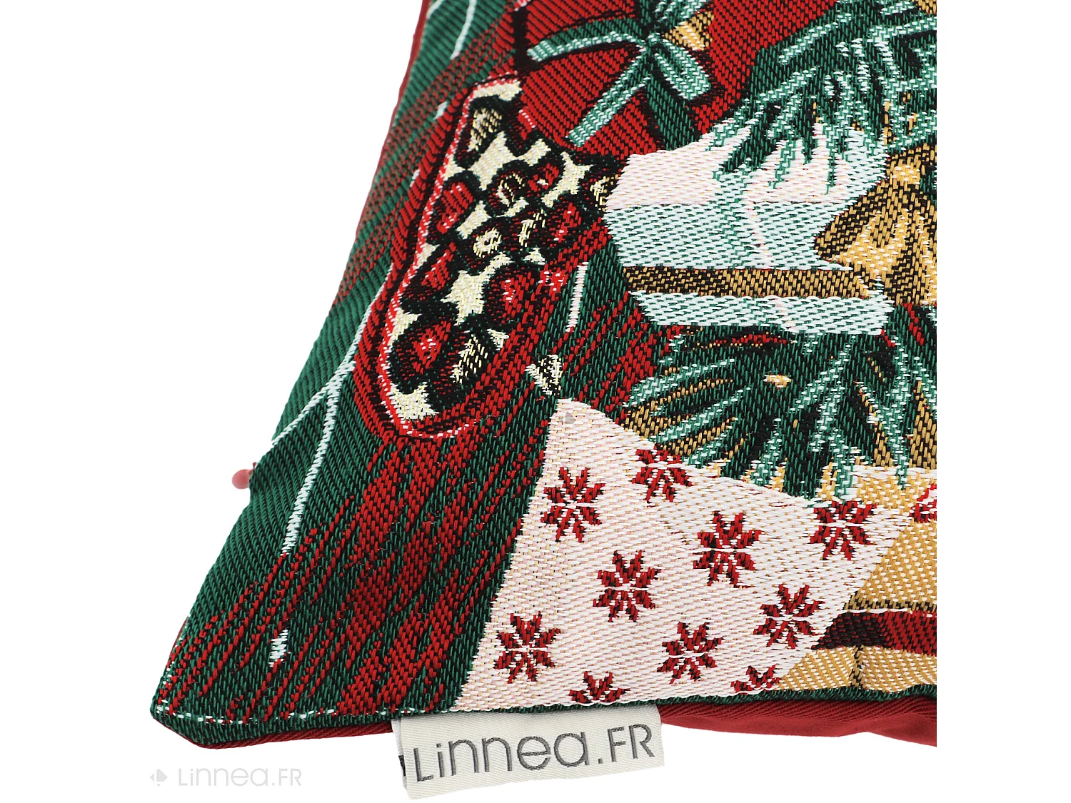 Housse de coussin 45x45 cm AVA Rouge