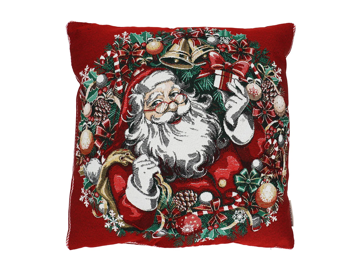 Housse de coussin 45x45 cm CLAUS Rouge