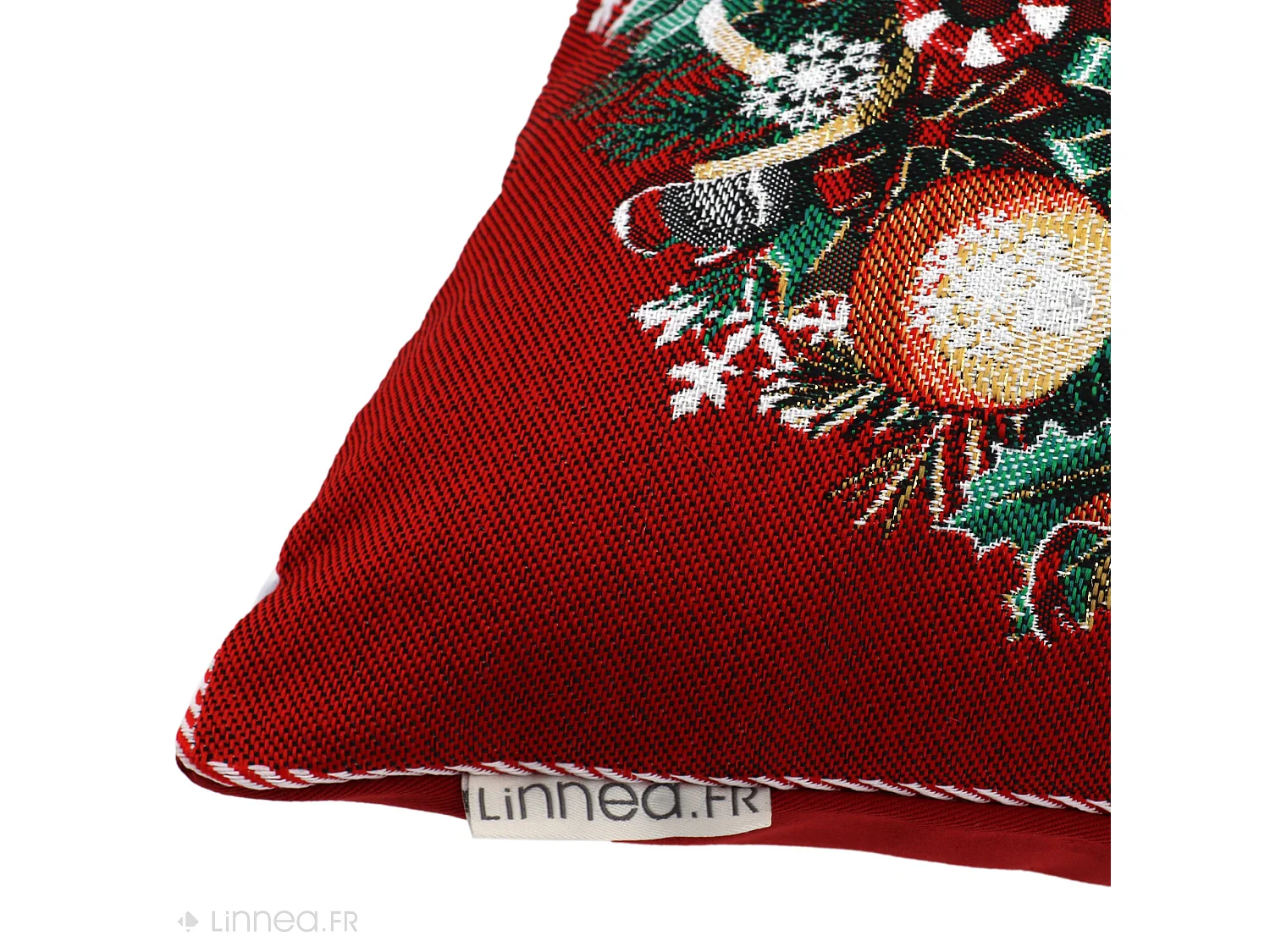 Housse de coussin 45x45 cm CLAUS Rouge