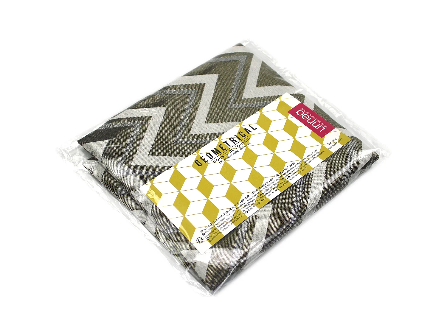 Housse de coussin 45x45 cm AGRANO ZigZag Polycoton